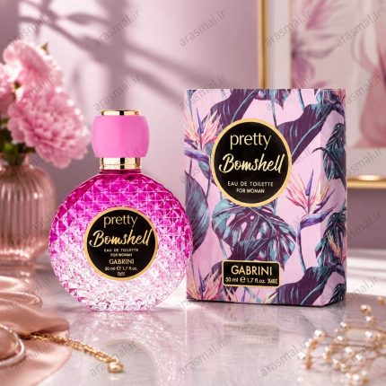 ادکلن زنانه گابرینی Gabrini مدل Pretty Bomshell حجم 50 میل