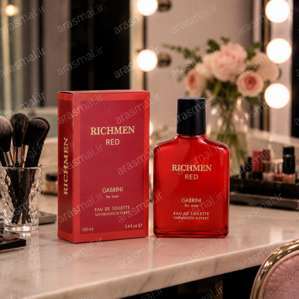 ادکلن مردانه گابرینی Gabrini مدل Richmen Red حجم 100 میل