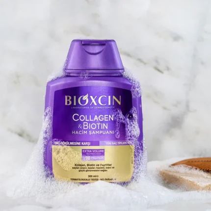 شامپو ضد ریزش گیاهی بیوکسین کلاژن بیوتین اصل ۳۰۰ میل ( واردات قانونی ارسال از منطقه آزاد ارس)