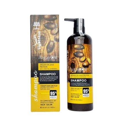 شامپو لایتنس حاوی روغن آرگان بدون سولفات900 میل ( واردات قانونی ارسال از منطقه آزاد ارس)