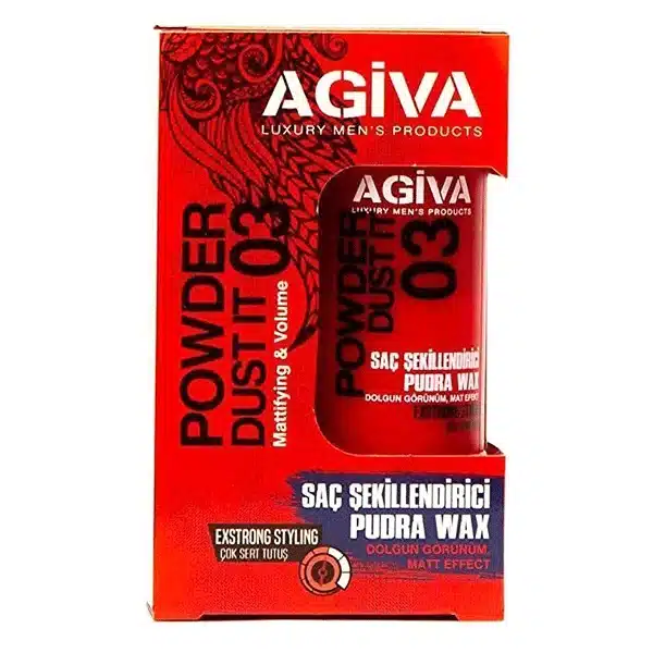 پودر حالت دهنده مو آگیوا Agiva شماره 03 وزن 20 گرم