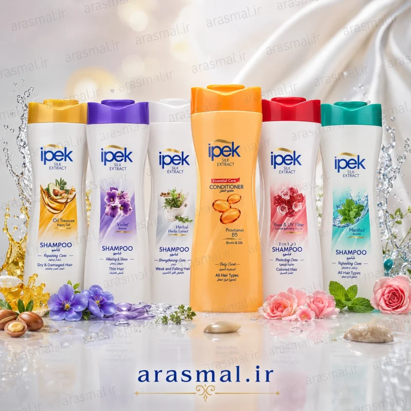 شامپو و نرک کننده ایپک Ipek Silk Extract