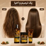 پک ترمیم و احیا مو لایتنس | بازسازی موهای آسیب‌دیده و دکلره شده
